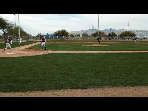 Video of Varsity Game Day: Stand-Up Triple - 2 RBI's...