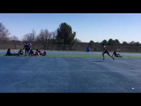 Video of 5’10” high jump in 10th grade