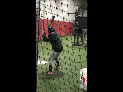 Video of Hitting with Coach Chris