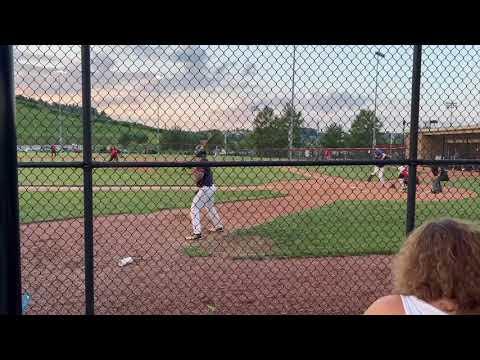Video of Nate Whiteman Double against Marauders Baseball (07/21/23)