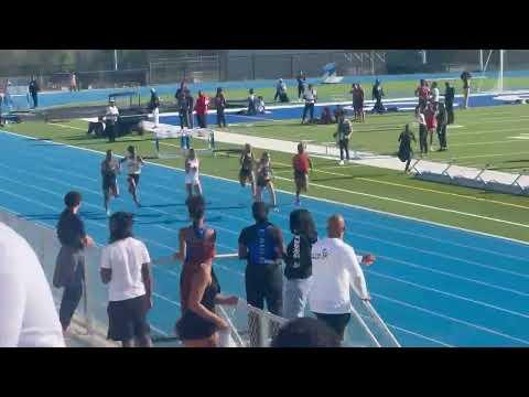 Video of 11.99 secs 100m Lane 3 Clayton County Championships 3/29/24
