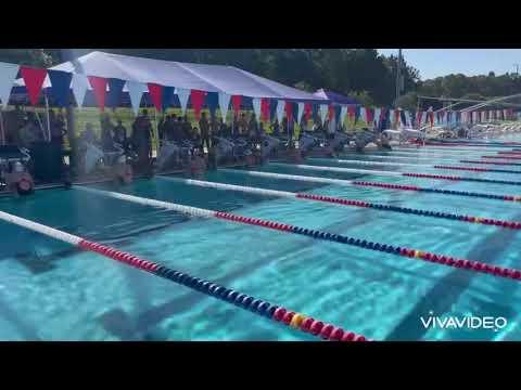 Video of 50 backstroke 