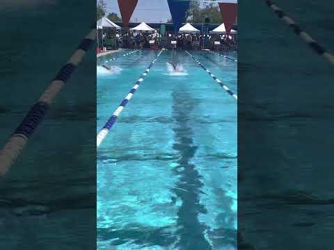 Video of 100 Free LCM, 6May2023, 1:00.98