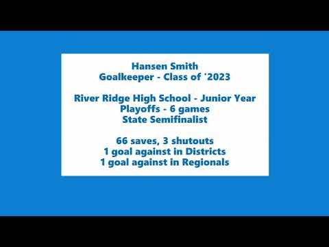 Video of Hansen Smith Varsity River Ridge Junior Year Playoffs