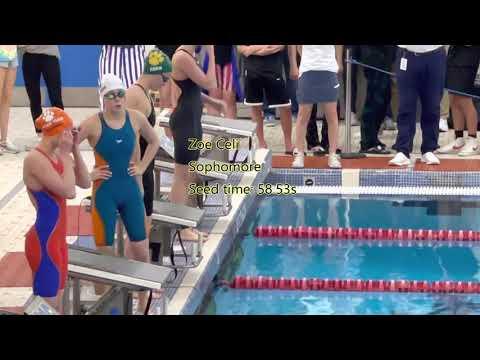 Video of 100 Back @ 2022 VISAA State Championship