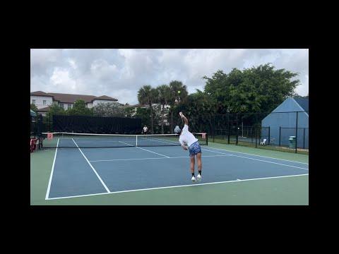 Video of College Tennis Recruitment Video - Alexander Georgiev Class of 2025
