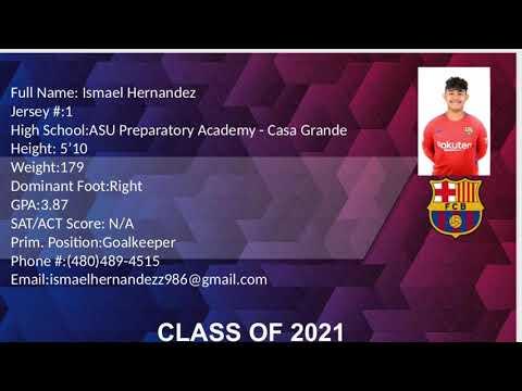 Video of Ismael Hernandez Barça Academy 2019-2020