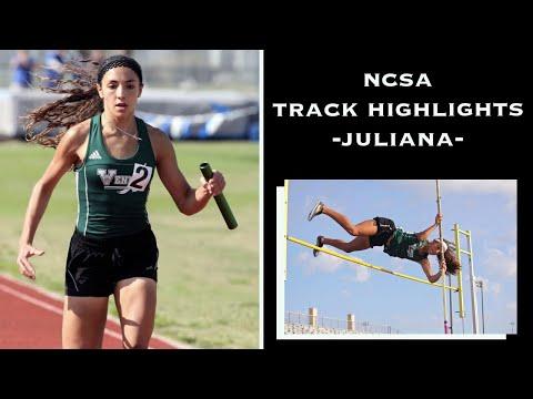 Video of Juliana NCSA || Track Highlights