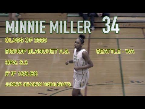 Video of minnie miller basketball high school-junior season