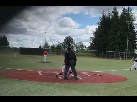 Video of Summer ball home run #1