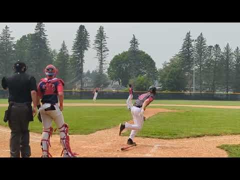 Video of Kyle Markham 9th grade hitting 2023