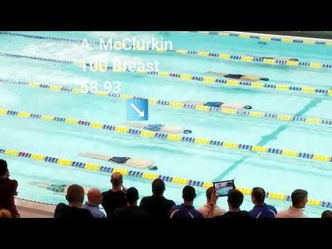 Video of 2019 PIAA Districts D1 - 100 Breaststroke