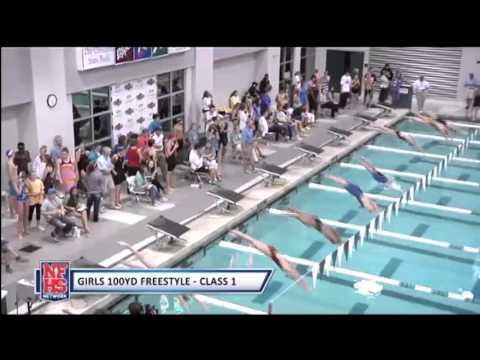 Video of 100 Free - 2013 Mississippi State High School Championships - Alex Good