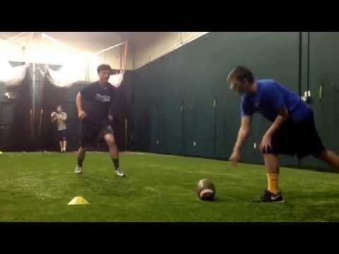Video of Wes Farnsworth Long Snapping and Combine Testing
