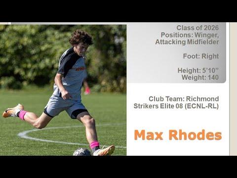 Video of Max Rhodes Highlights Fall 2023