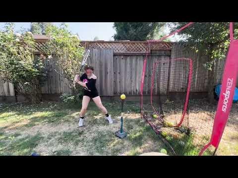 Video of Practice Batting- In game single