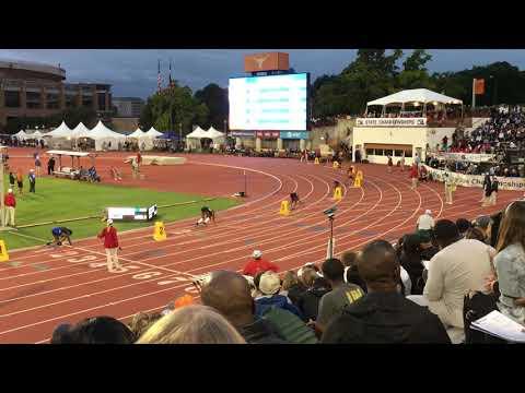 Video of UIL Texas State 4A 400m 2019