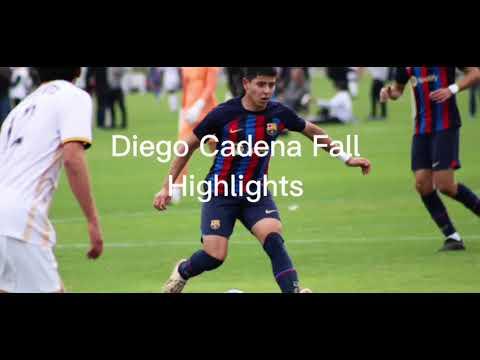 Video of Diego Cadena Fall 2022 Season Highlights 