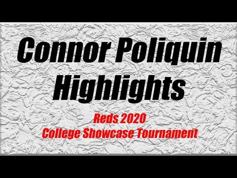 Video of Connor Poliquin Highlights from Reds 2020 College Showcase Tournament, 12/12/2020 and 12/13/2020