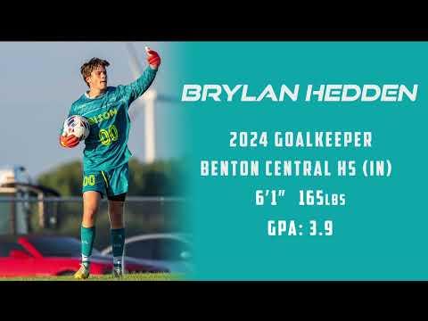 Video of Brylan Hedden-2024 Goalkeeper