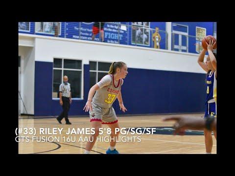 Video of Riley James #33 AAU 2020 Highlights