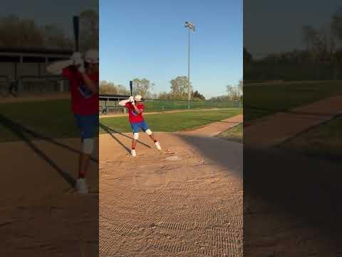 Video of hitting 