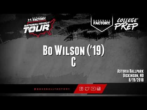 Video of Bo Wilson