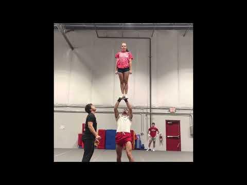 Video of Belle Blevens, 2024 Flyer - First experiences stunting