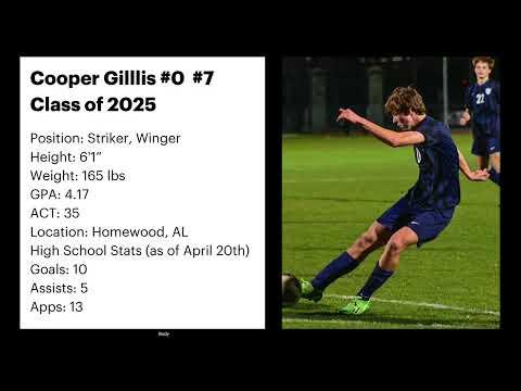 Video of Cooper Gillis 2022-2024 Highlights 