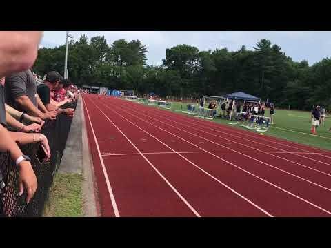 Video of 400m (D2 sectionals, new school record 58.2 FAT, 1st place)