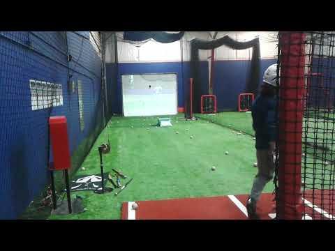 Video of Pro Batter Hitting 1/15/2018