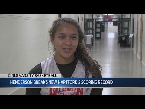 Video of Kaia Henderson breaks all time scoring record