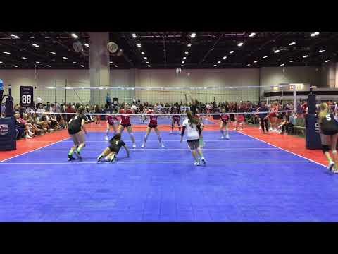 Video of Ally Bauer #1 Libero/DS Boomers 15B 