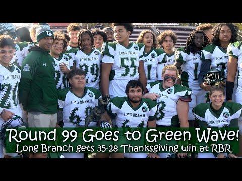 Video of Long Branch 35 Red Bank Regional 28 | 99th Thanksgiving Game | Akeel Gaines GW TD in 4th