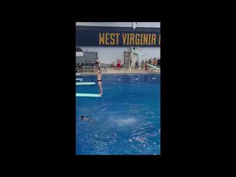 Video of Mitchell Brown 2024 diver 3 meter highlights 