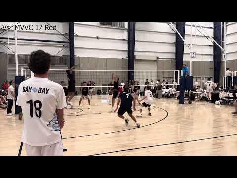 Video of Luke Nobrega (#23) NorCal Volleyball Skills/Highlights 10/7/23 (Middle/OH)