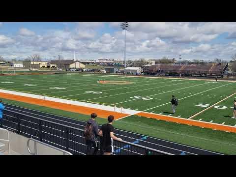 Video of 400 meter dash