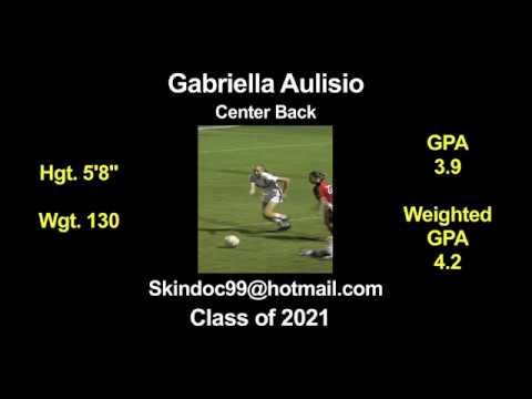 Video of Gabriella Aulisio - Center Back - 2018 Oak Hall Varsity Soccer - Class of 2021