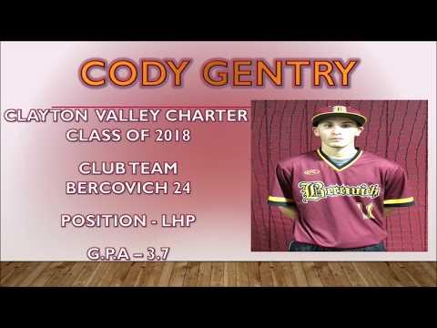 Video of Cody gentry recruit pitching 