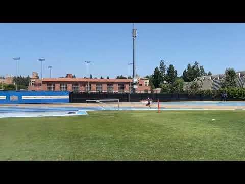 Video of 2020 USATF Summer Youth Challenge 1st place 200 meter