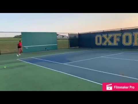 Video of Micayla Burr’s~ Tennis Preview 1 