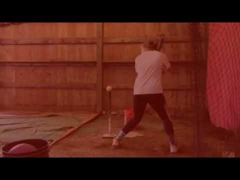 Video of Ella Young 2024 batting