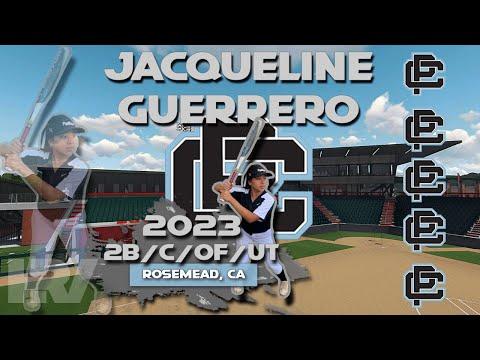 Video of 2023 Jacqueline Guerrero Second Base and Catcher Outfield/UT, Softball Skills Video