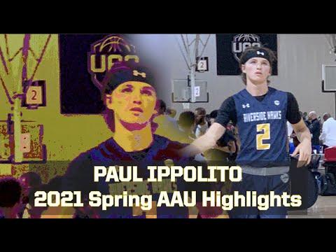 Video of Paul Ippolito Spring AAU Highlights 2021