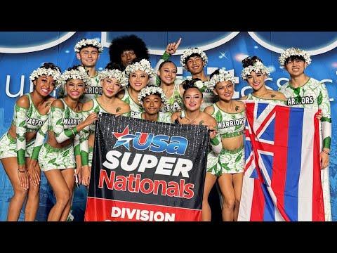 Video of Hawaii Cheer Team Wins National Championship 