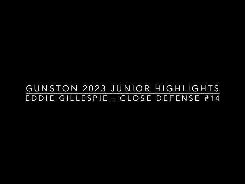 Video of Junior Highlights Gunston 2023 Eddie Gillespie
