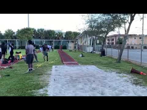 Video of 22’6 long jump