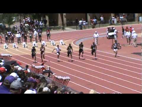 Video of 2012 5A Region 1 100m Prelims