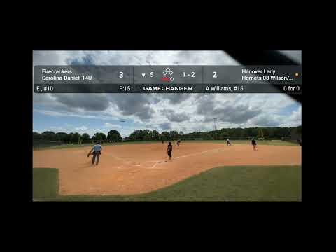 Video of Arianna Williams #15 Lady Hornets 08 Wilson/Creasy -Dropped Thirds Strike