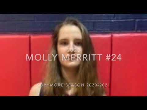 Video of Molly Merritt 2020-2021 Basketball Highlights